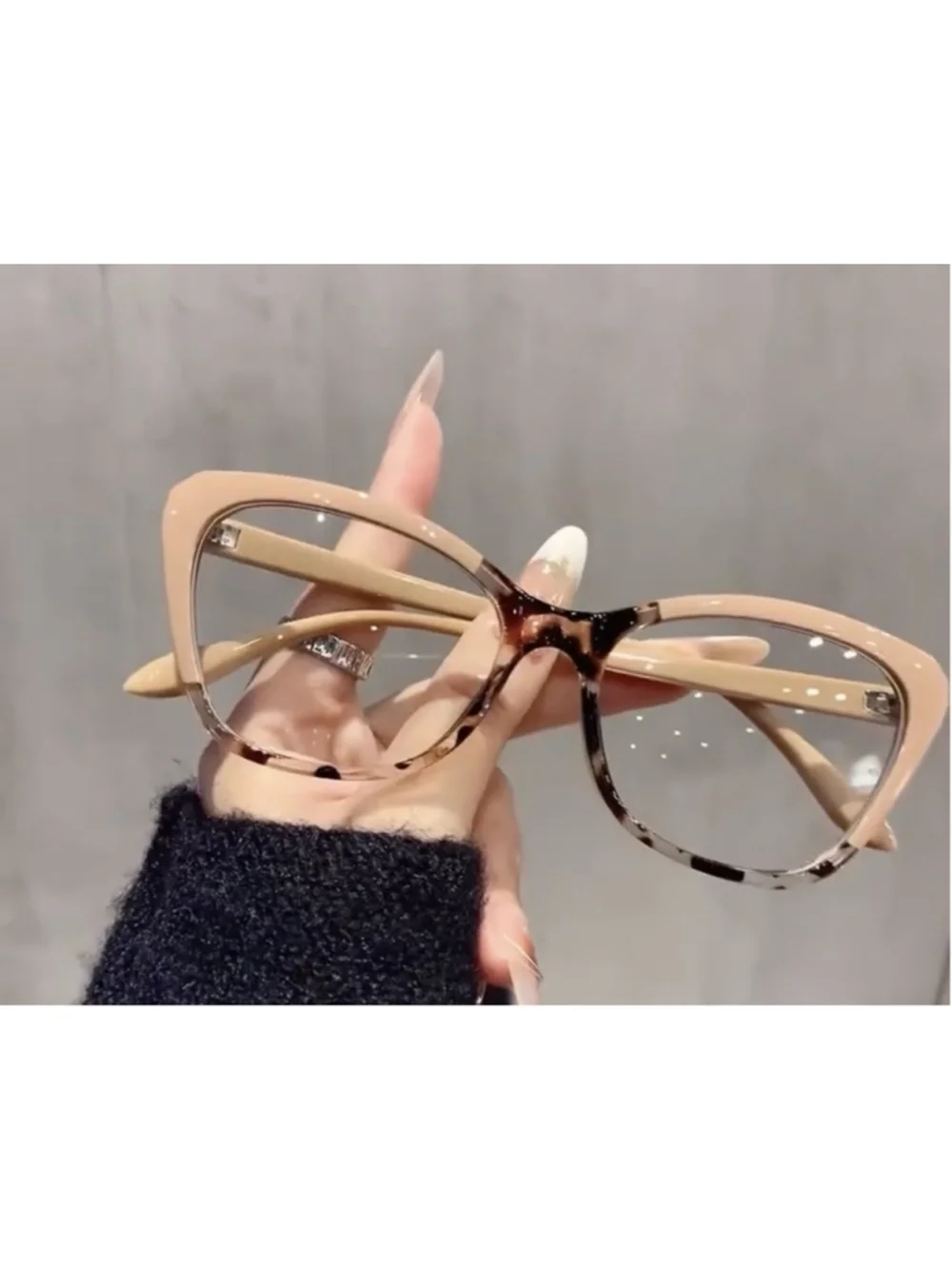 fashionable and reading glasses, screen glasses